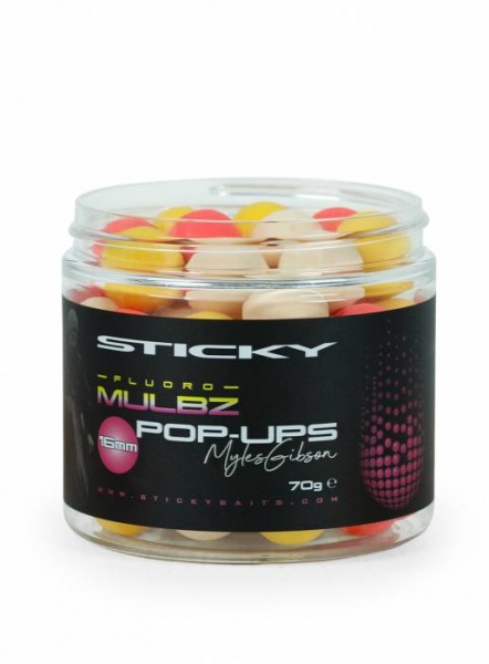 Sticky Baits MulbzPastel Pop Ups 12mm