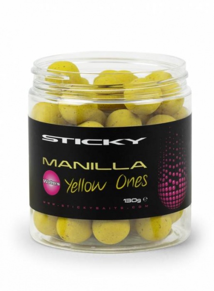 Sticky Baits Manilla Yellow Ones 16mm Wafters