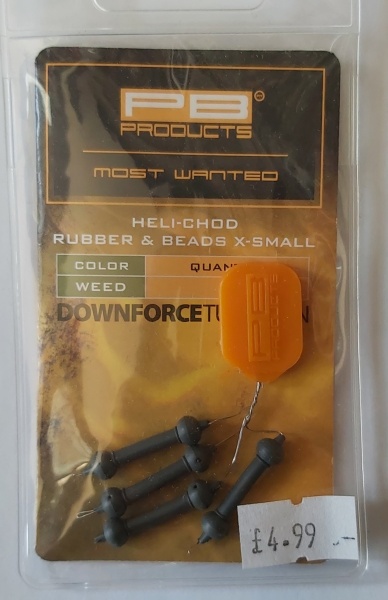 PB Products Heli Chod Rubber Beads X Small