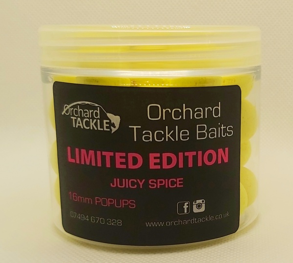 Orchard Tackle Baits Juicy Spice Pop Ups 16mm