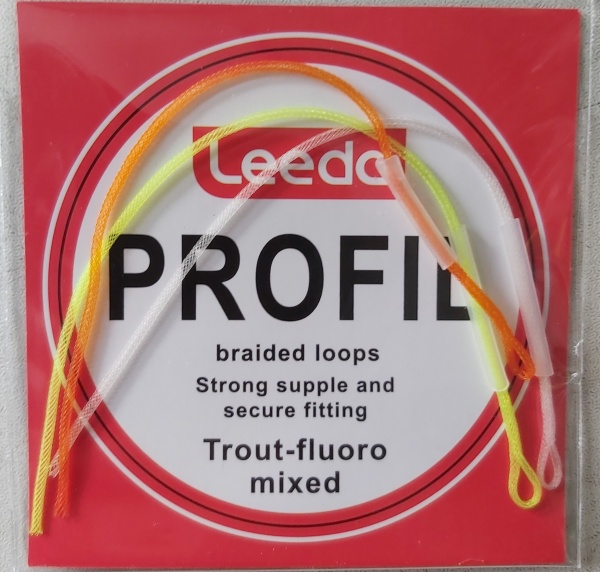 Leeda Profil Braided Loops Trout Fluoro Mixed