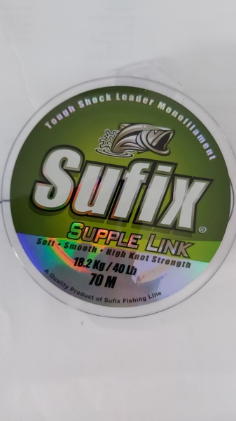Sufix Supple Link Shock Leader 40lb