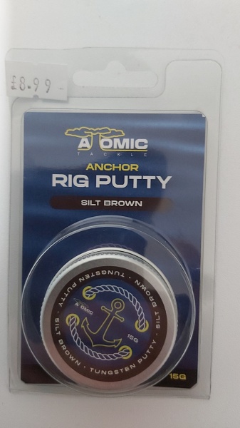 Atomic Tackle Stucco Al Tungsteno Per Pesca Alla Carpa &ndash; Verde/Marrone &ndash; Pasta Terminale Modellabile