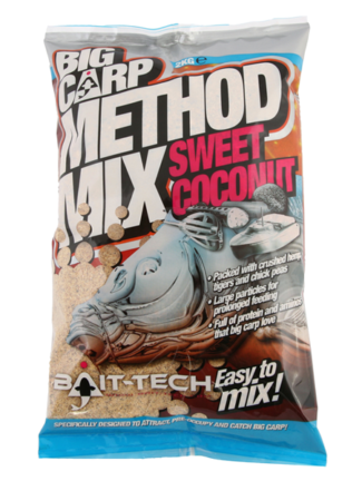 Bait Tech Big Carp Method Mix Sweet Coconut 2kg