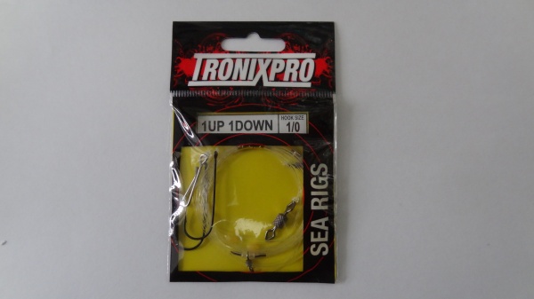 Tronixpro 1 Up 1 Down Sea Rig Hook Size 1 0