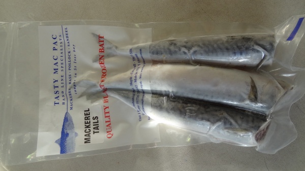 Mackerel Tails Frozen Pike Dead Bait