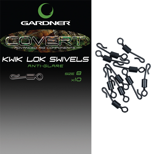 Gardner Covert Kwik Lok Swivels Size 8