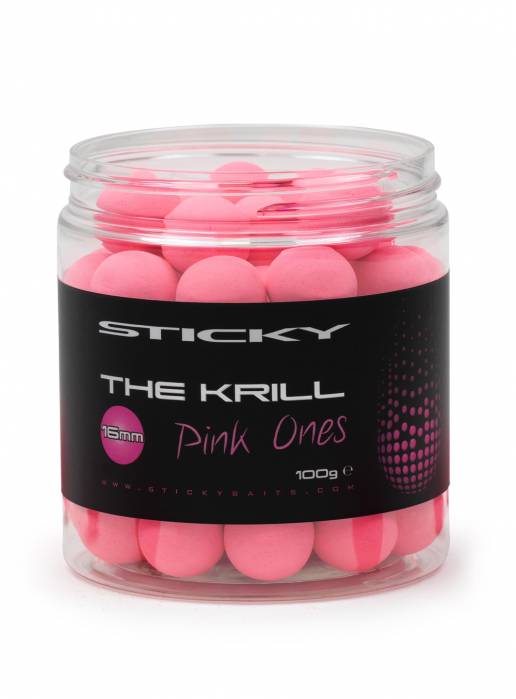 Sticky Baits Krill Pink Ones Pop Ups 12mm
