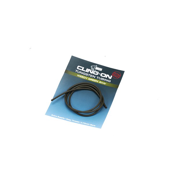 Nash Cling On Tungsten Tubing Weedy Green 2m