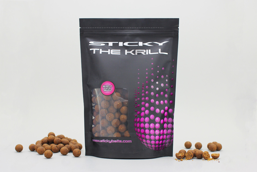 Sticky Baits Krill 12mm Shelf Life Boilies 1kg